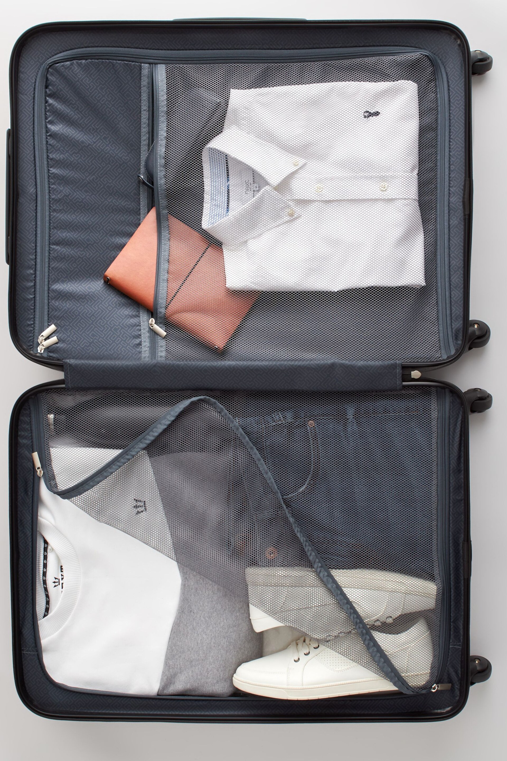 Grey Large Next Suitcase - Image 11 of 23