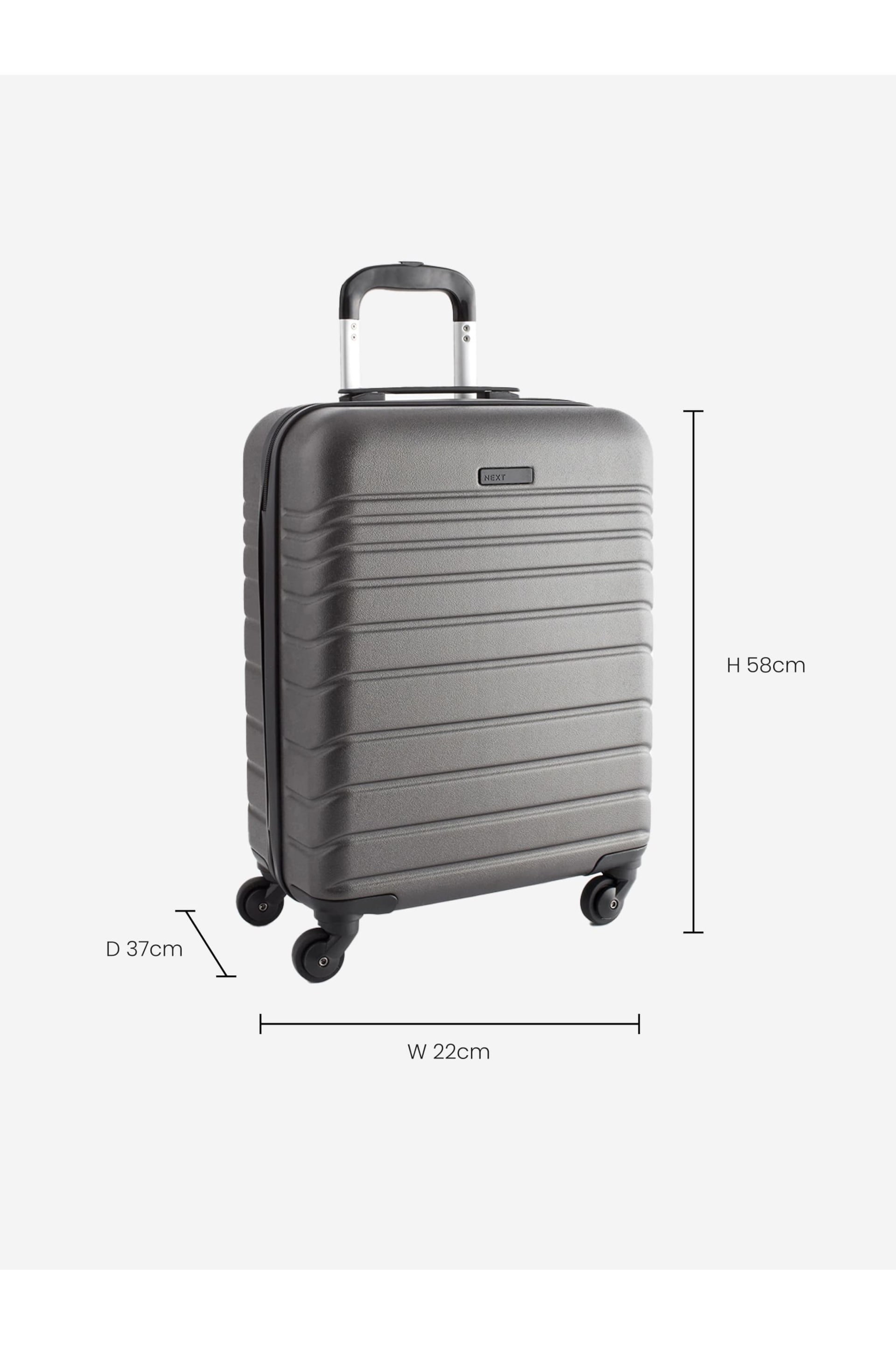 Grey Large Next Suitcase - Image 4 of 23