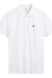 Levi's® White Housemark Polo Shirt - Image 3 of 5