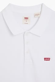 Levi's® White Housemark Polo Shirt - Image 5 of 5