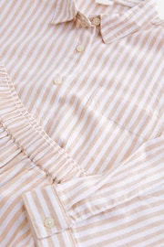 Beige Stripe Shirt And Shorts Co-ord Set (3-16yrs) - Image 8 of 8