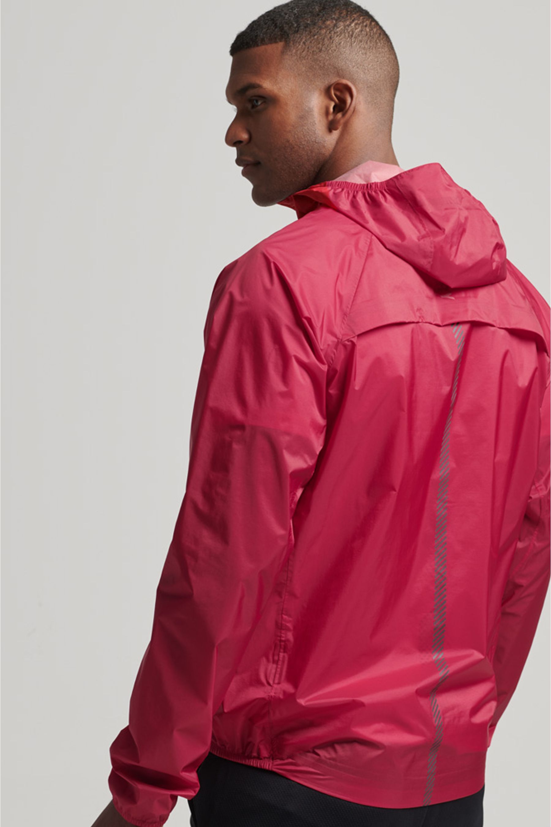 Lightweight waterproof shell jacket top