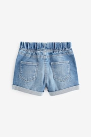 Denim Dark Wash 1 Pack Elasticated Waist Shorts (3mths-10yrs) - Image 5 of 5