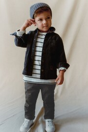 Grey Lined Pull-On Trousers (3mths-7yrs) - Image 2 of 7