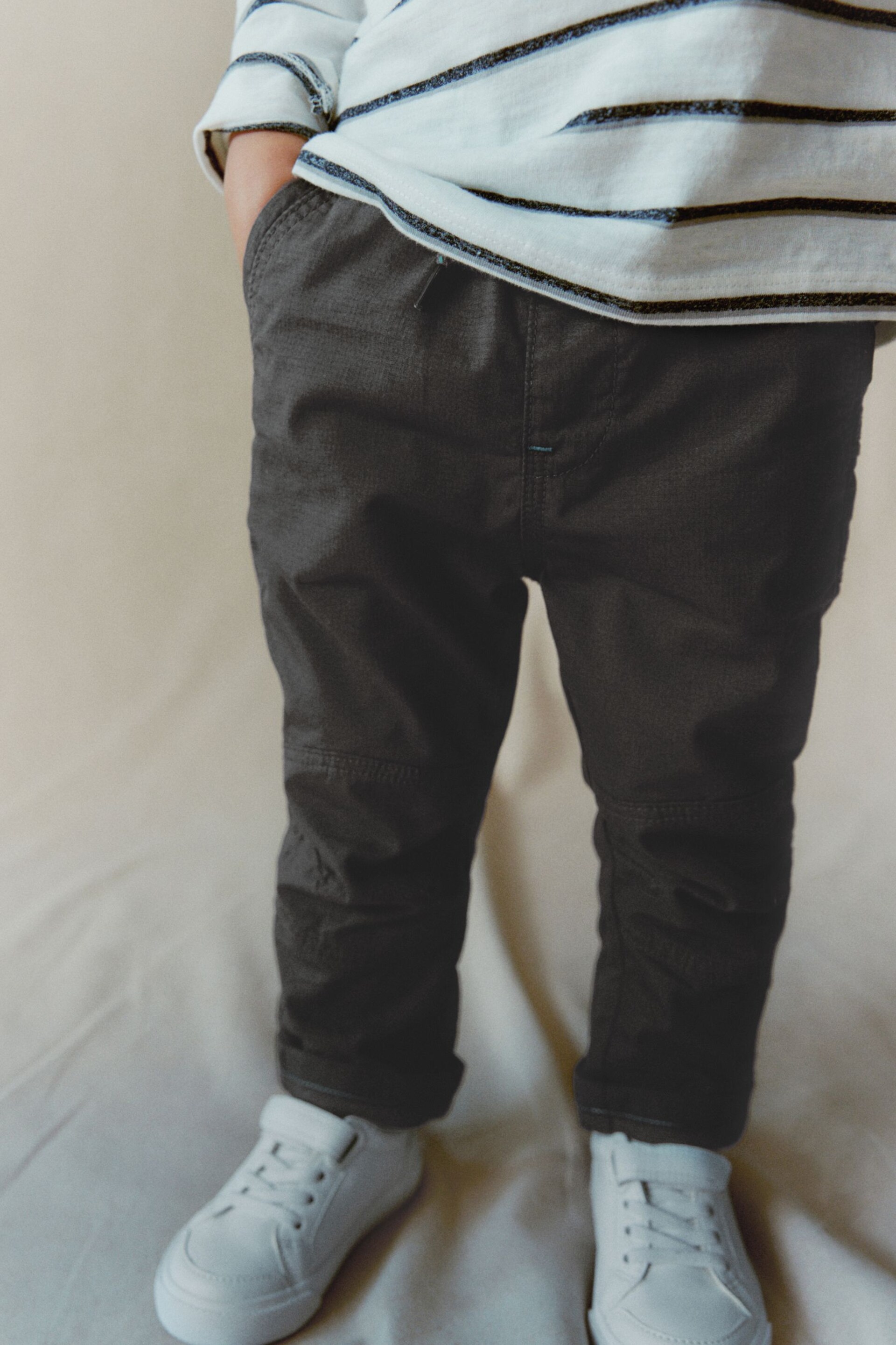 Grey Lined Pull-On Trousers (3mths-7yrs) - Image 7 of 7