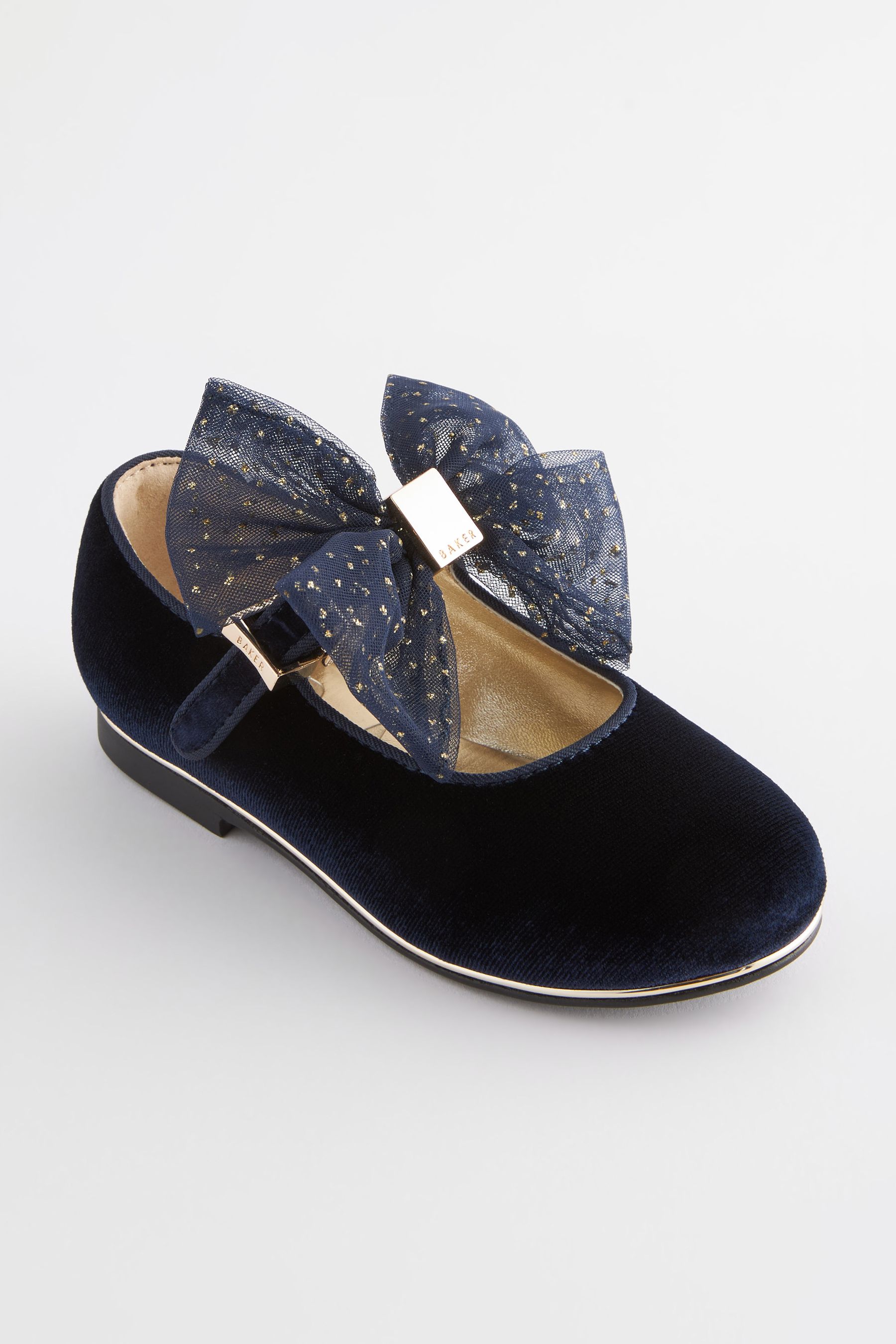 Ted baker navy bow shoes 2025