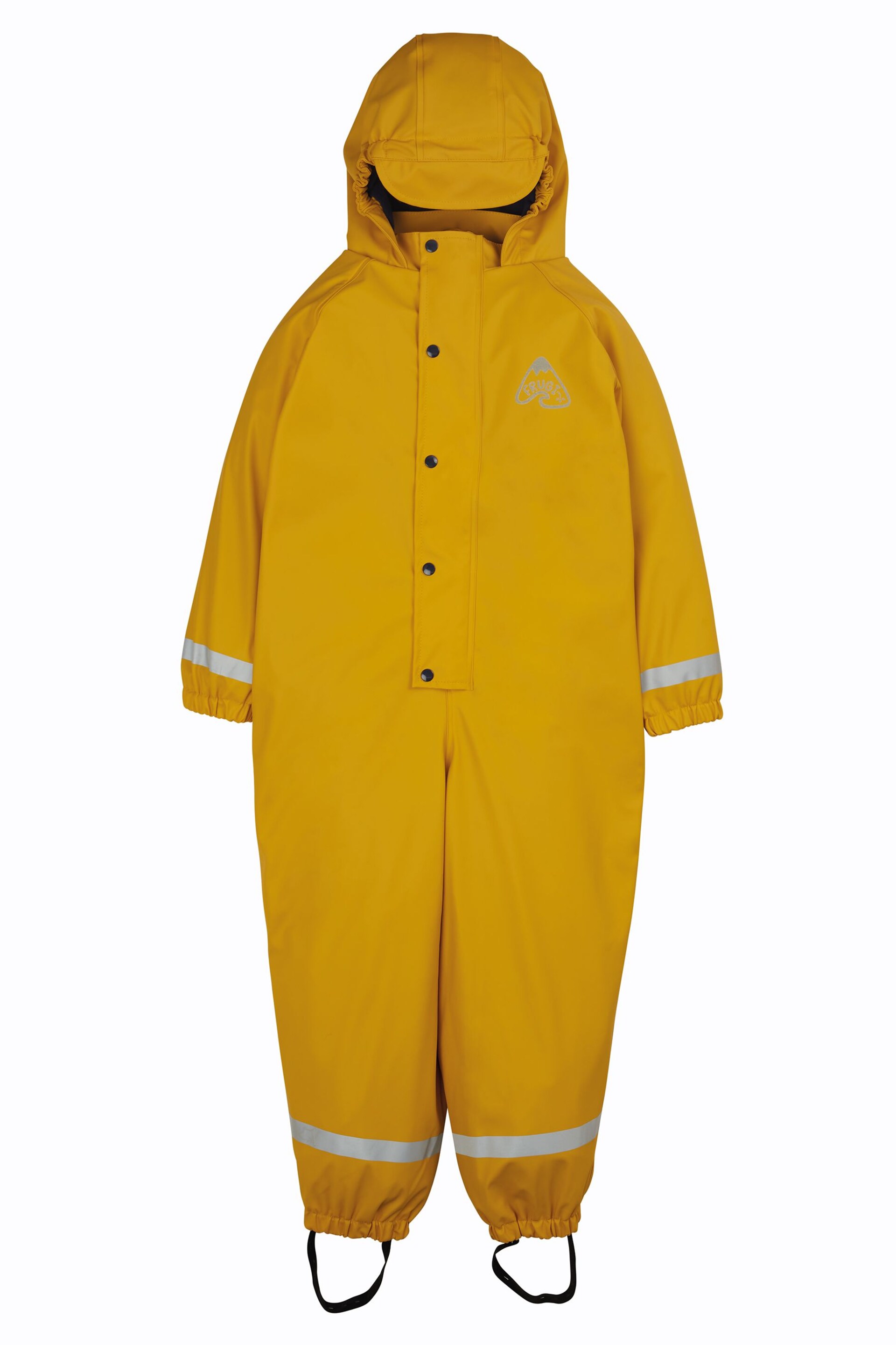 Frugi Yellow Waterproof All-In-One Puddlesuit - Image 1 of 5