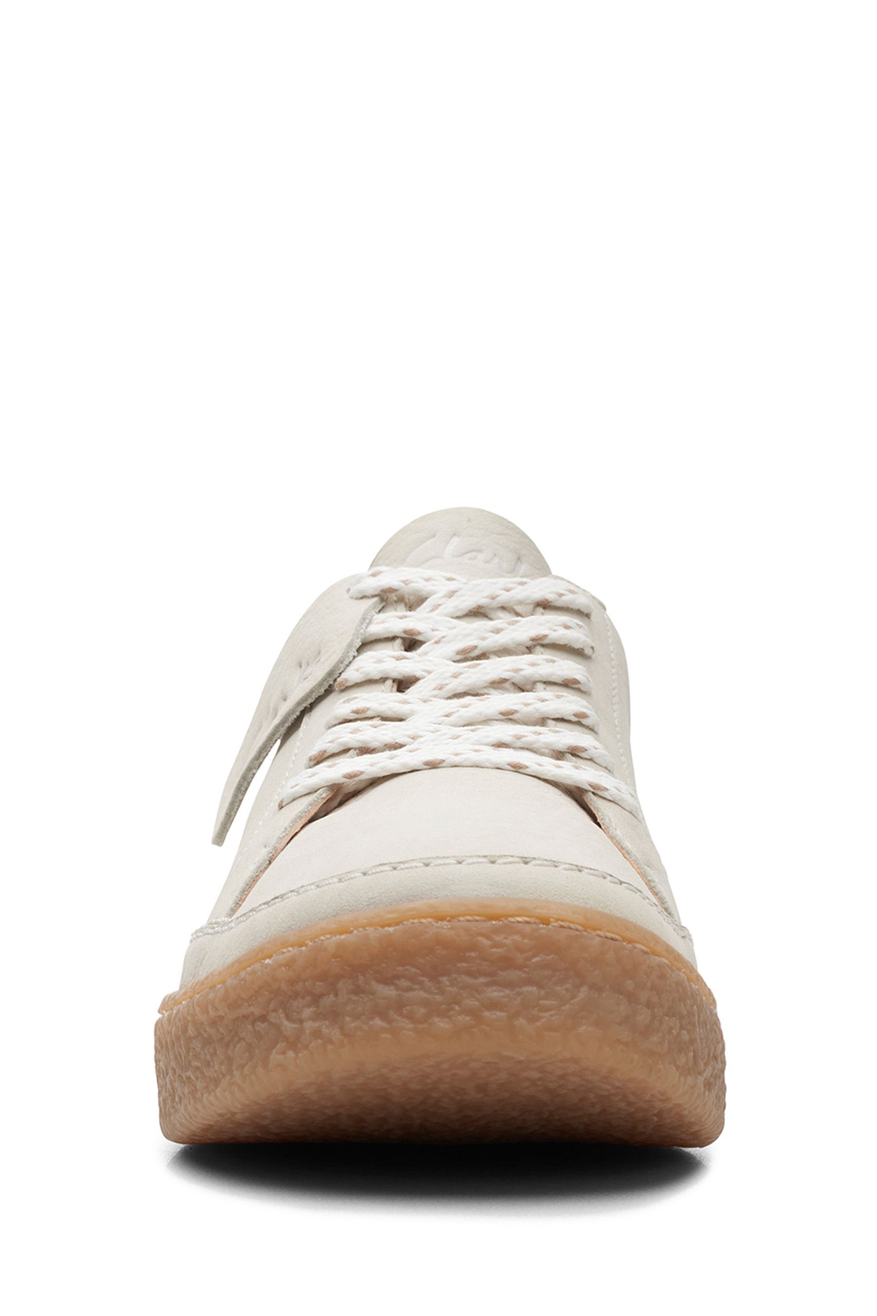 Clarks white leather shoes shop