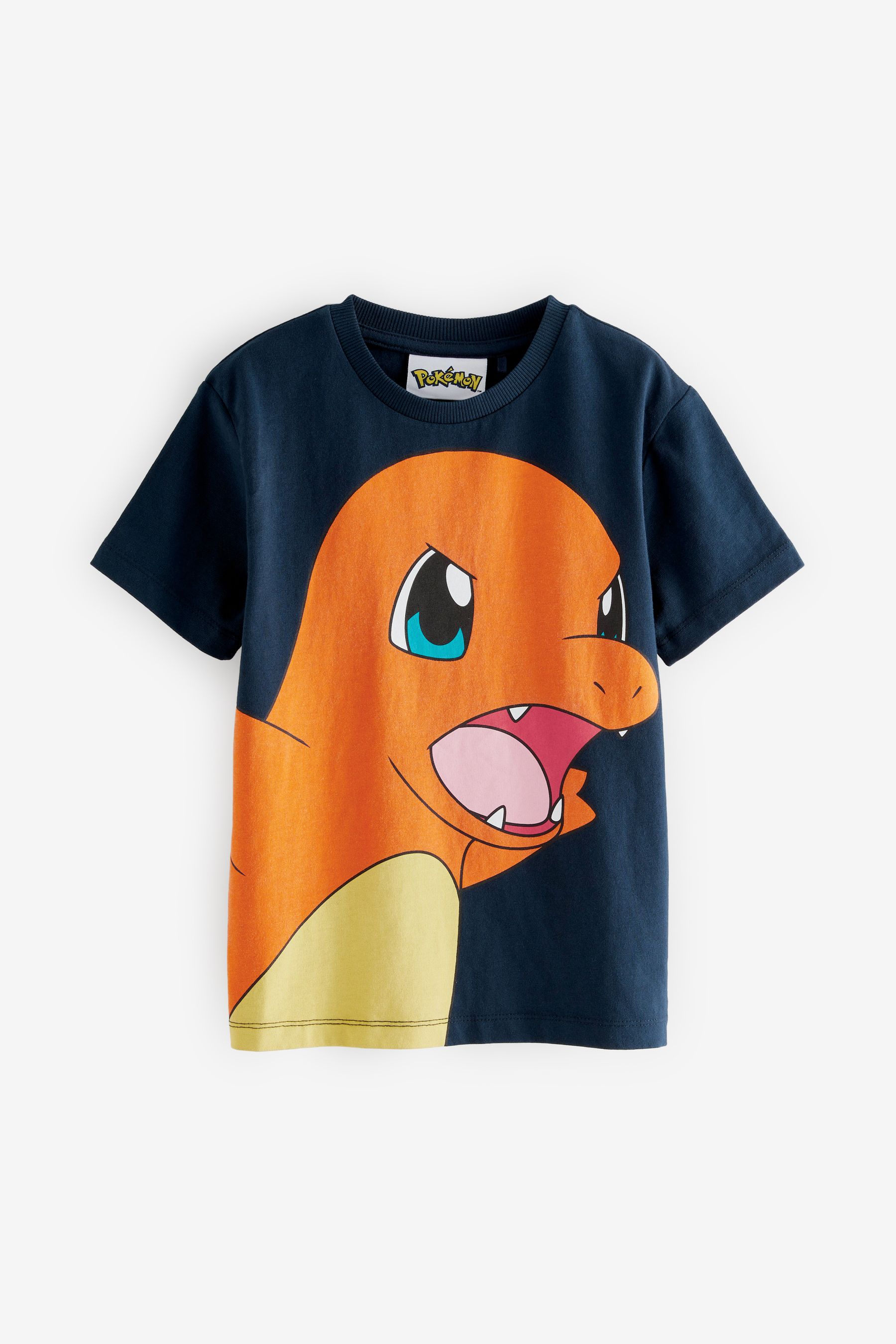 Buy Navy Blue Charmander Short Sleeve Pokemon T Shirt 3 16yrs from Next Luxembourg
