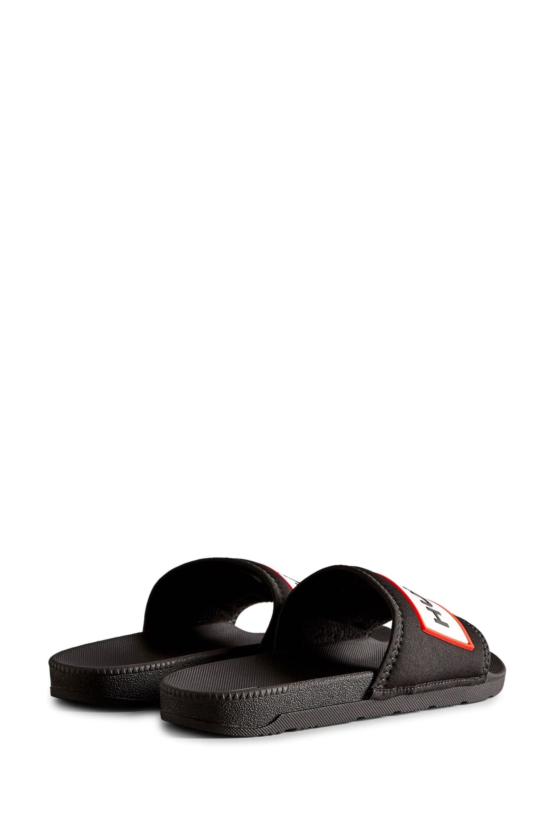 Hunter slides black new arrivals