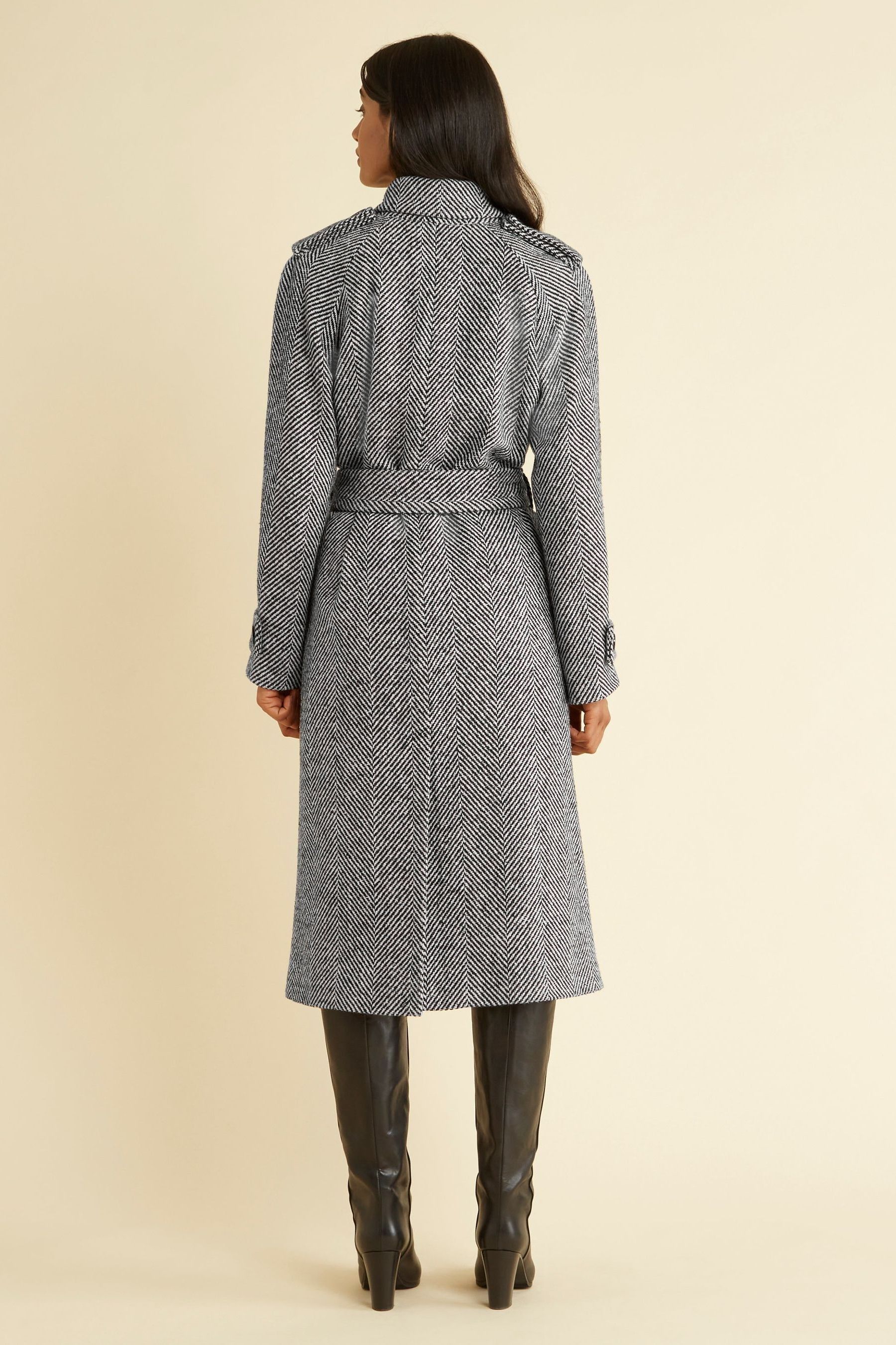 Next herringbone coat cheap