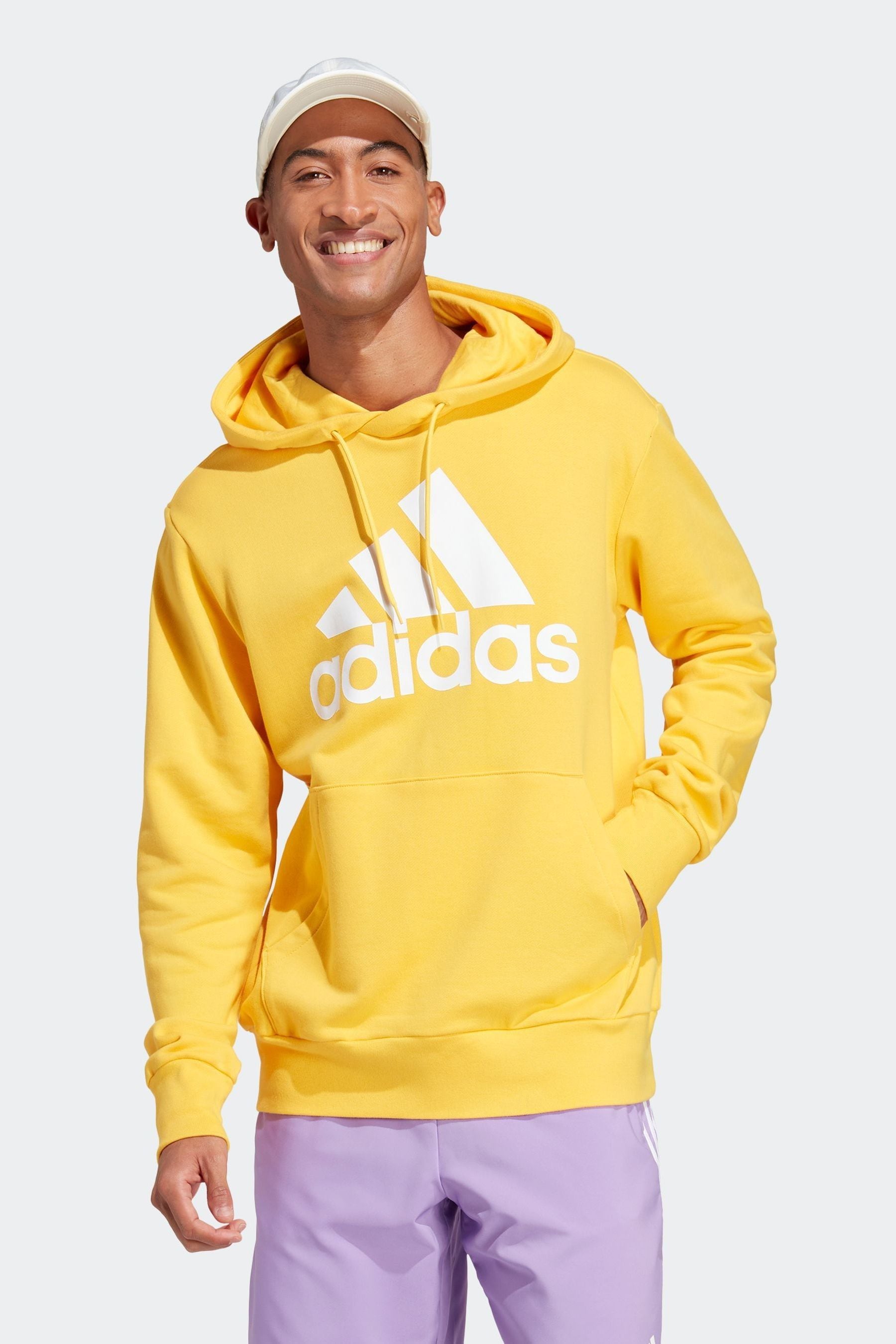 Buy adidas Yellow Mens Football Hoodie from Next Ireland
