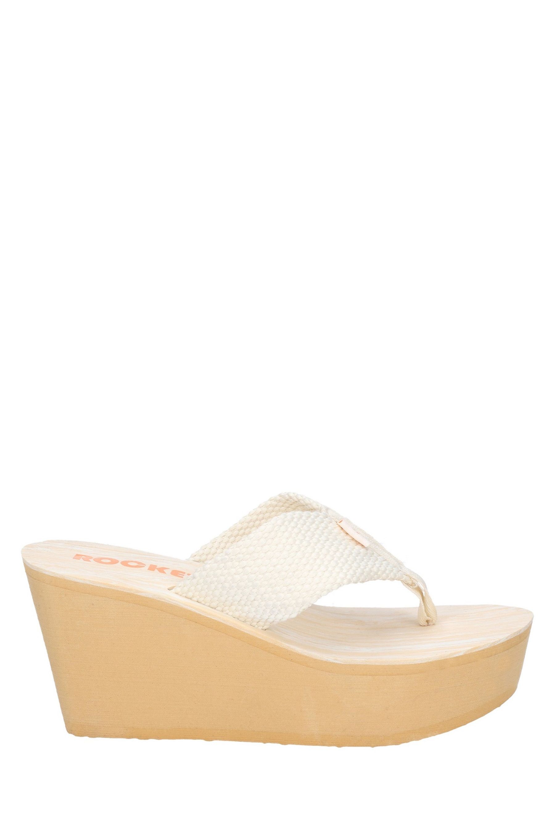 Buy Rocket Dog Diver Webbing Wedge Sandals from Next Ireland