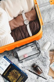 Flight Knight Orange Medium Hardcase Lightweight Check In Suitcase With 4 Wheels - Image 5 of 8