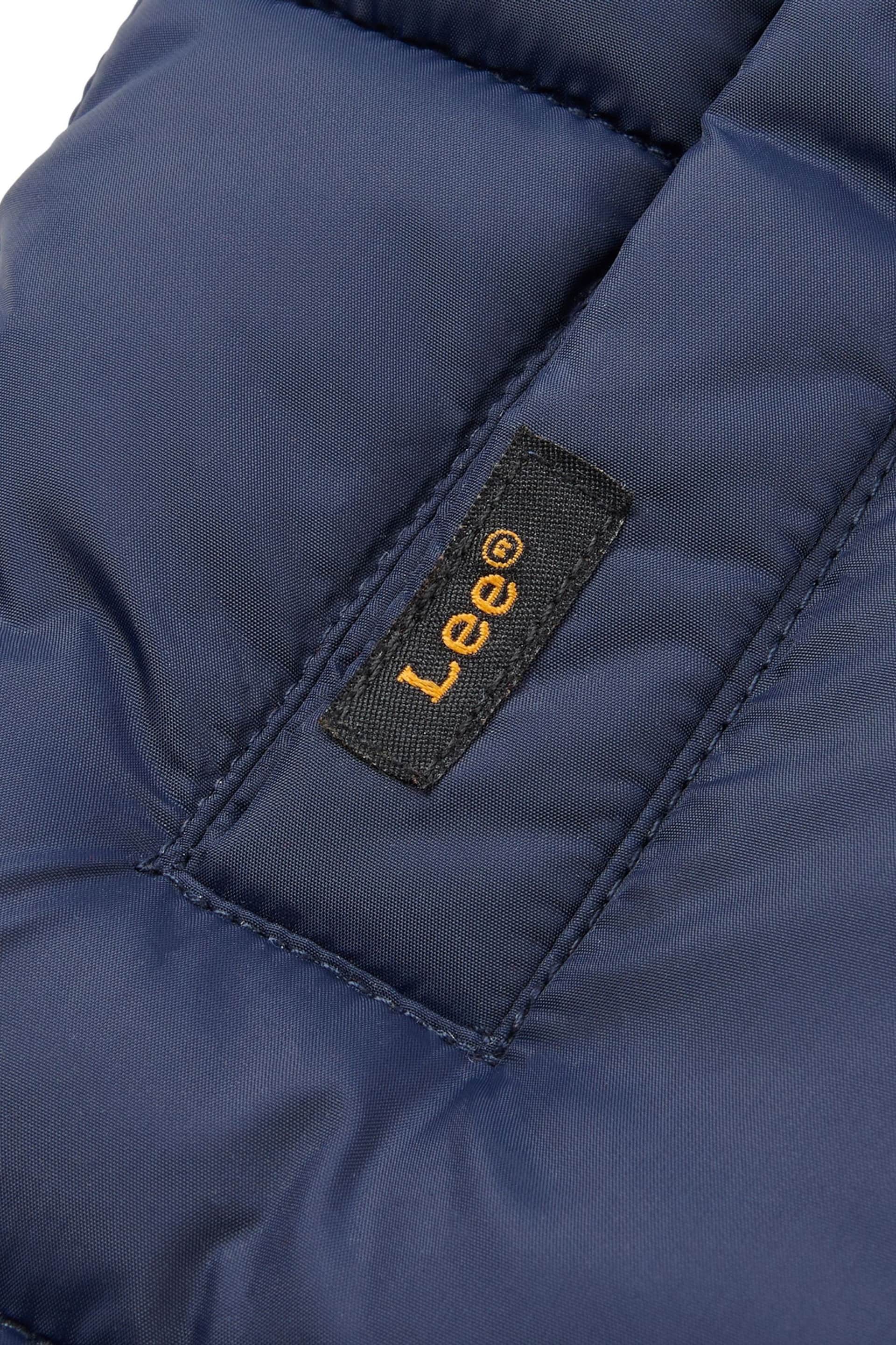 Lee Graphic Logo Puffer Gilet - Image 3 of 3