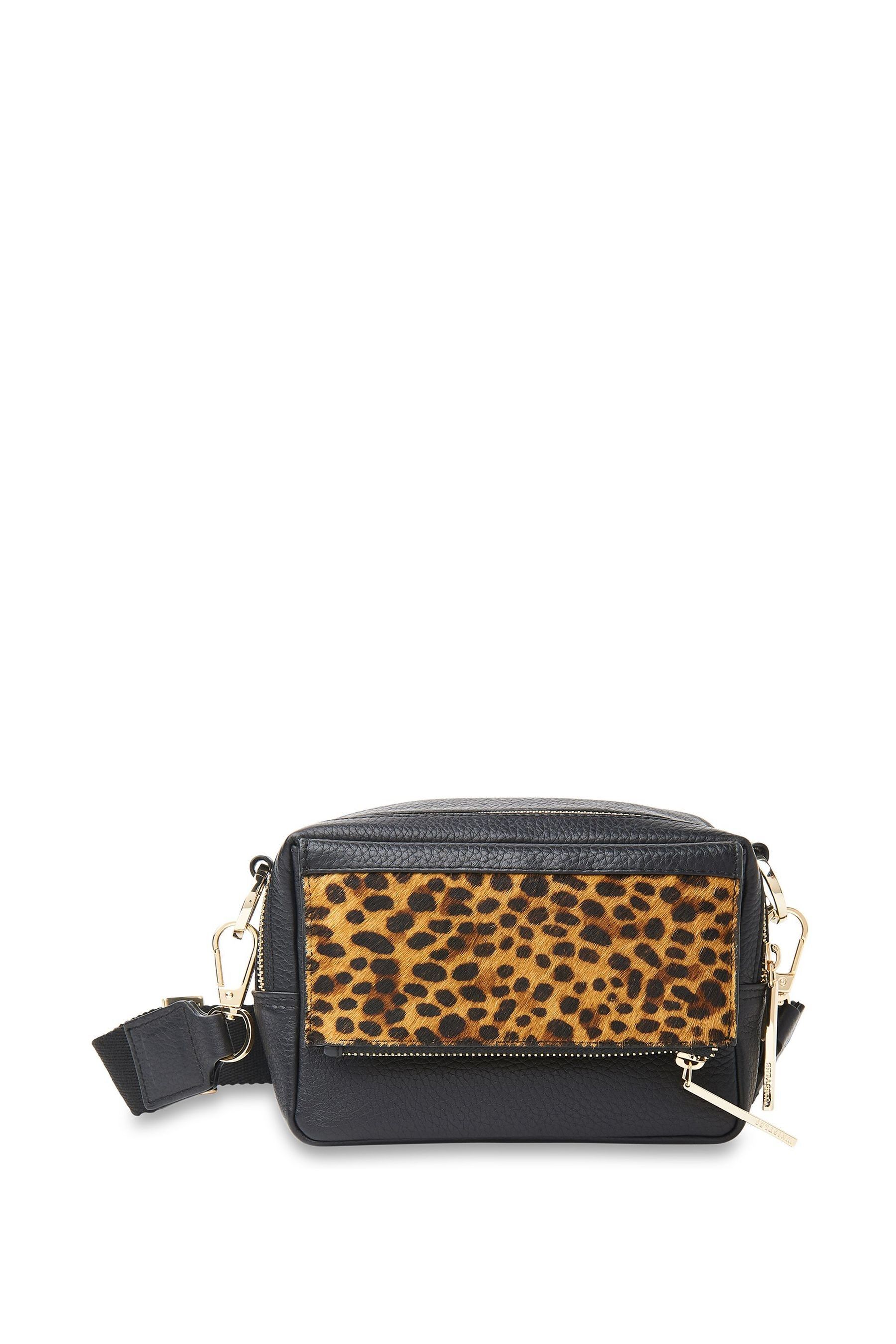 Black leopard bag outlet