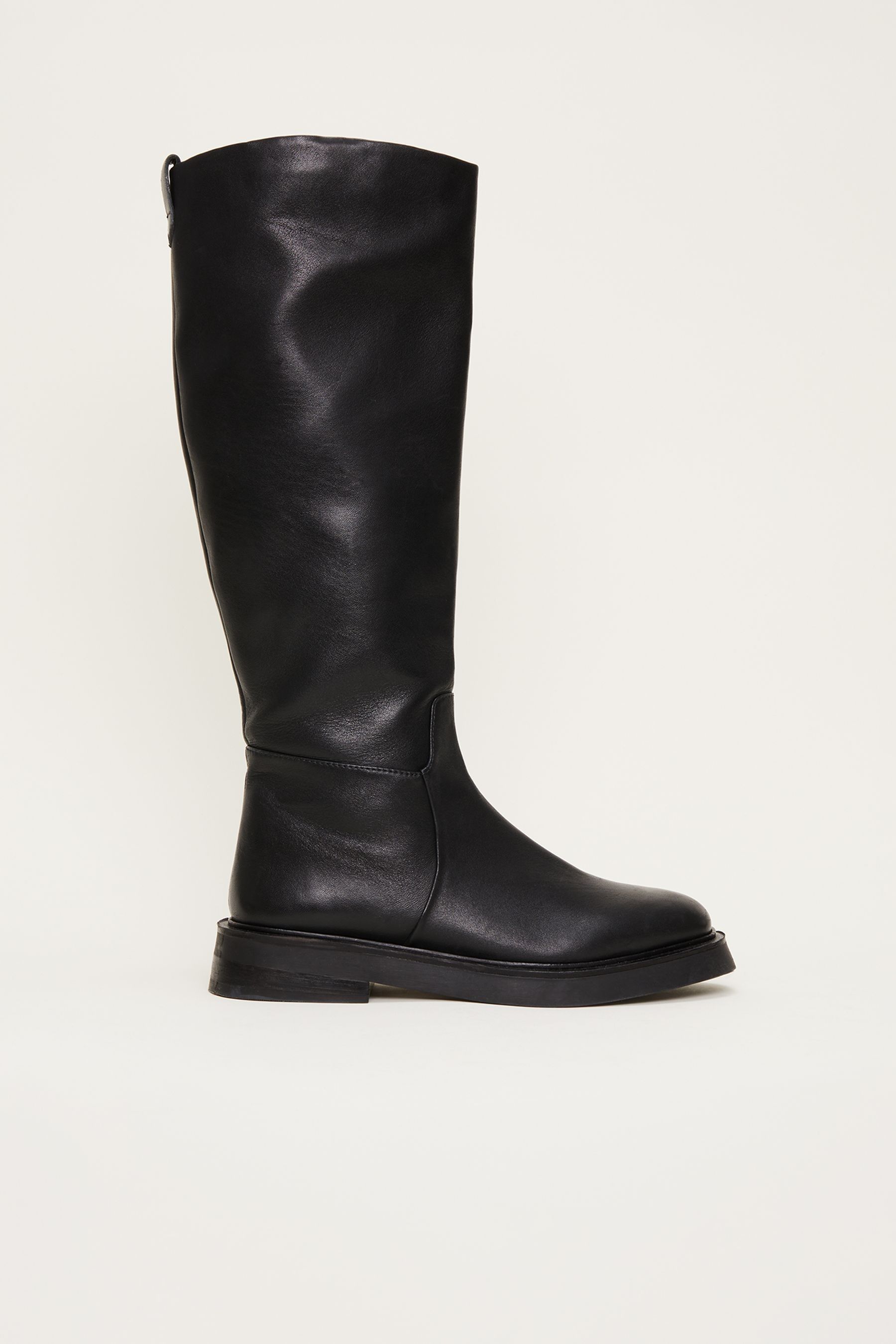 Flat knee high boots ireland hot sale