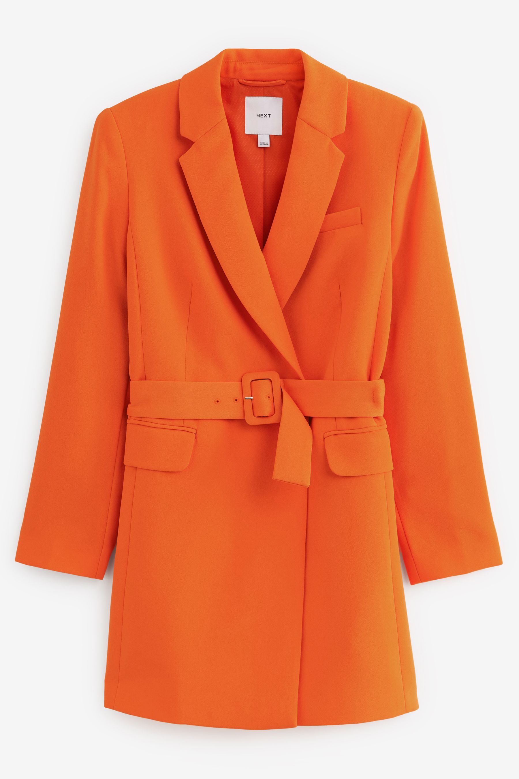 Blazer dress orange new arrivals