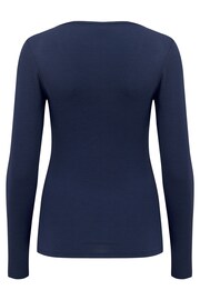 Pour Moi Blue Navy Blue Round Neck - Image 4 of 4