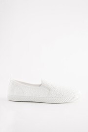 White Forever Comfort Slip On Trainers - Image 4 of 7