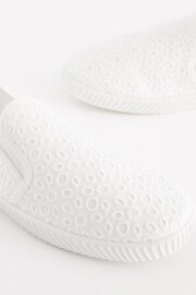 White Forever Comfort Slip On Trainers - Image 5 of 7