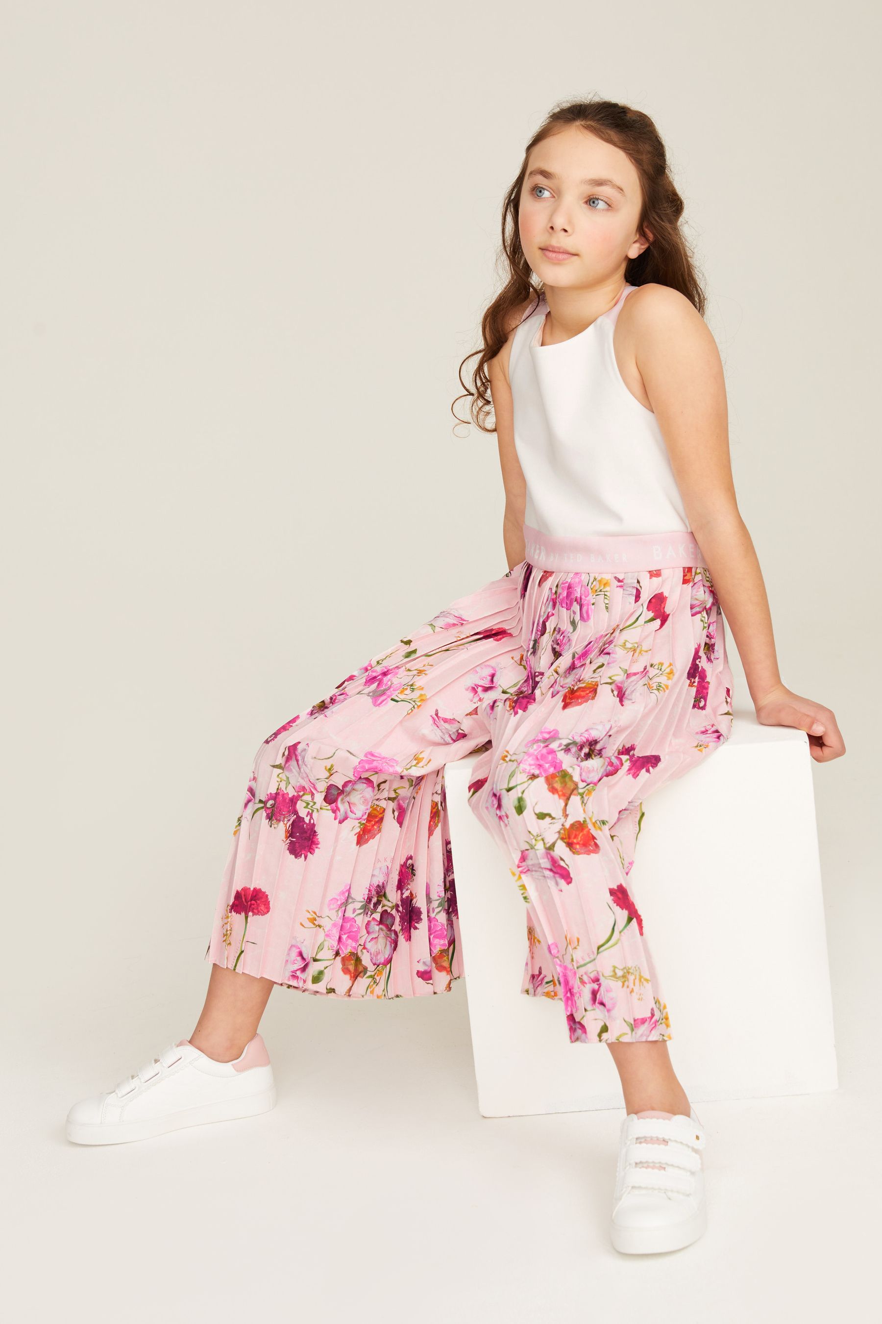 Buy Baker by Ted Baker Pink Floral Jumpsuit from Next Netherlands