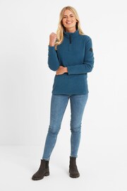 Tog 24 Light Blue Shire Half Zip Neck Fleece - Image 5 of 7