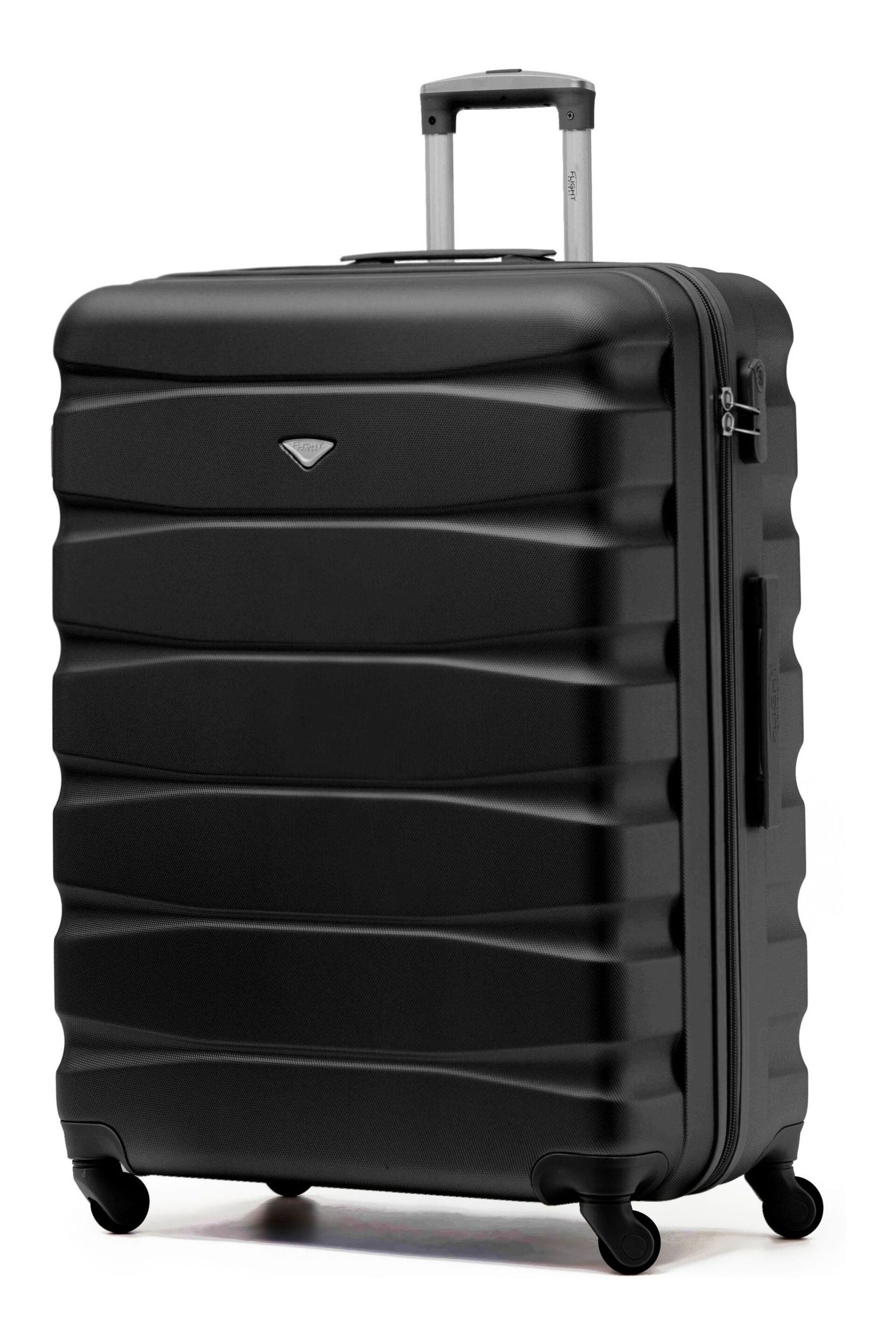 Flight Knight Large Hardcase Lightweight Check In Suitcase With 4 Wheels - Image 1 of 1