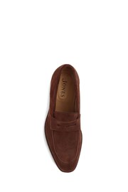 Jones Bootmaker Leather Penny Loafers - Image 6 of 7