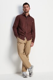 Tog 24 Brown Ingram Flannel Check Shirt - Image 3 of 7