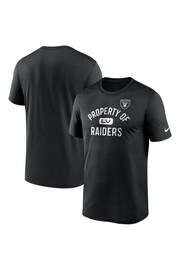 Nike Black Fanatics Las Vegas Raiders Nike Property of T-Shirt - Image 3 of 3