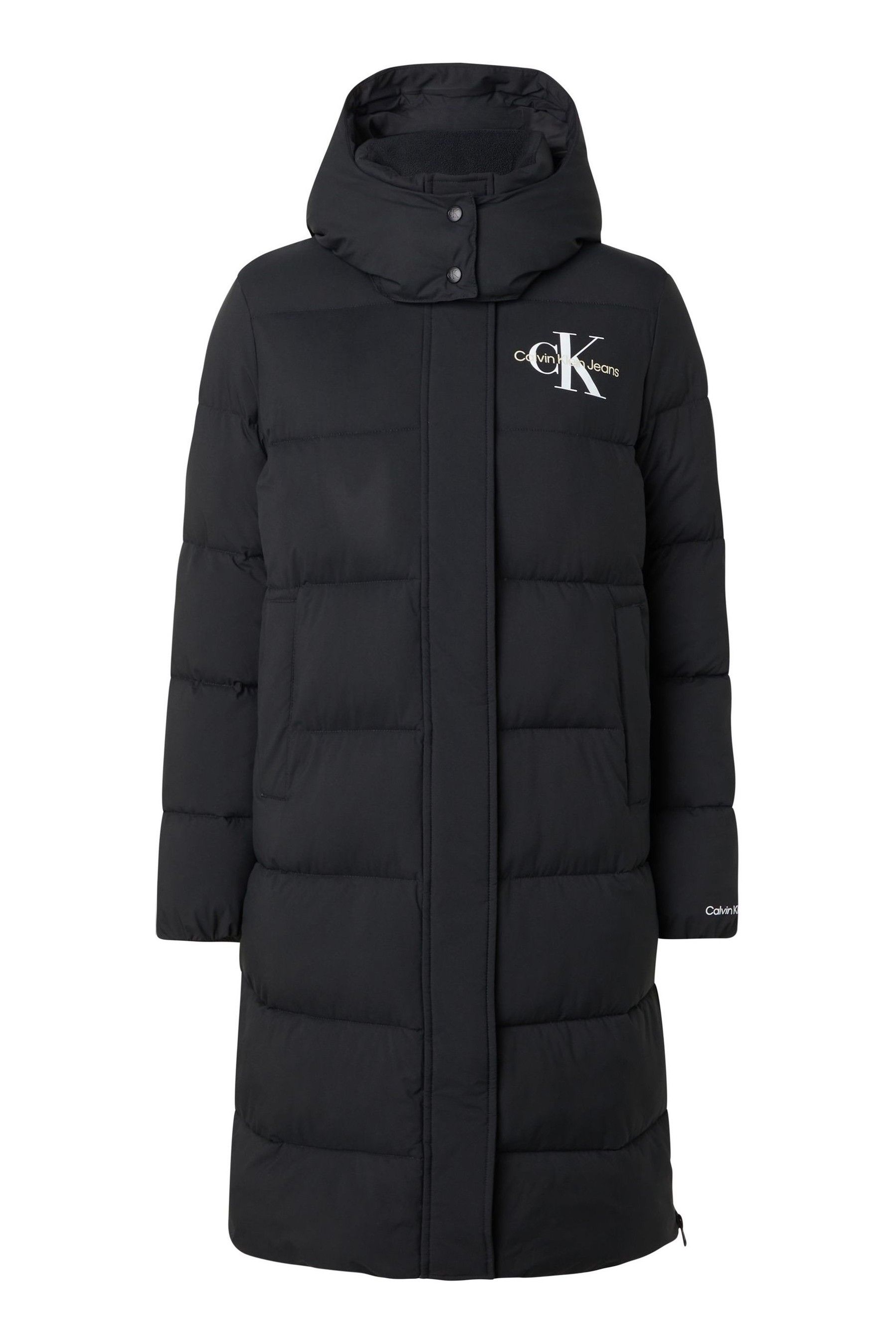 Calvin klein jeans long line padded jacket store