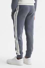 Reiss Airforce Blue Wix Senior Knitted Joggers - Image 4 of 5