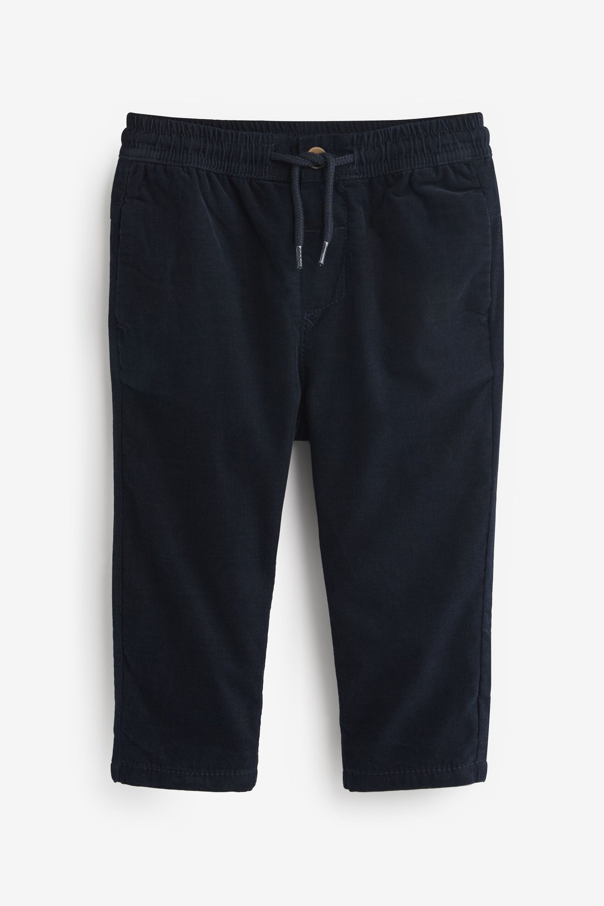 Navy Blue Corduroy Pull-On Trousers (3mths-7yrs) - Image 4 of 6