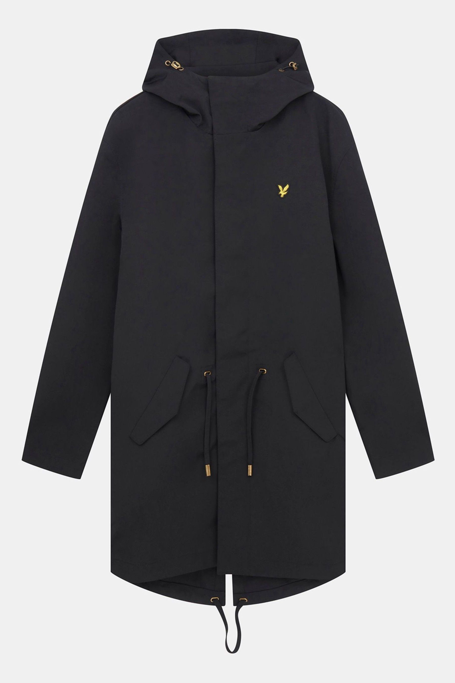 Buy Lyle Scott Black Bonded Parka Jacket from Next Luxembourg