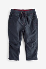 Navy Blue Lined Pull-On Trousers (3mths-7yrs) - Image 5 of 6