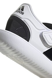 Белый - Детские сандалии с водой adidas - Image 8 of 8