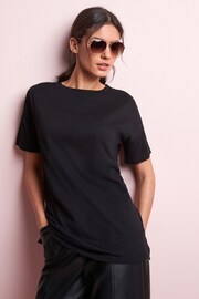 Black Oversized T-Shirt - Image 5 of 6
