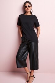 Black Oversized T-Shirt - Image 2 of 5