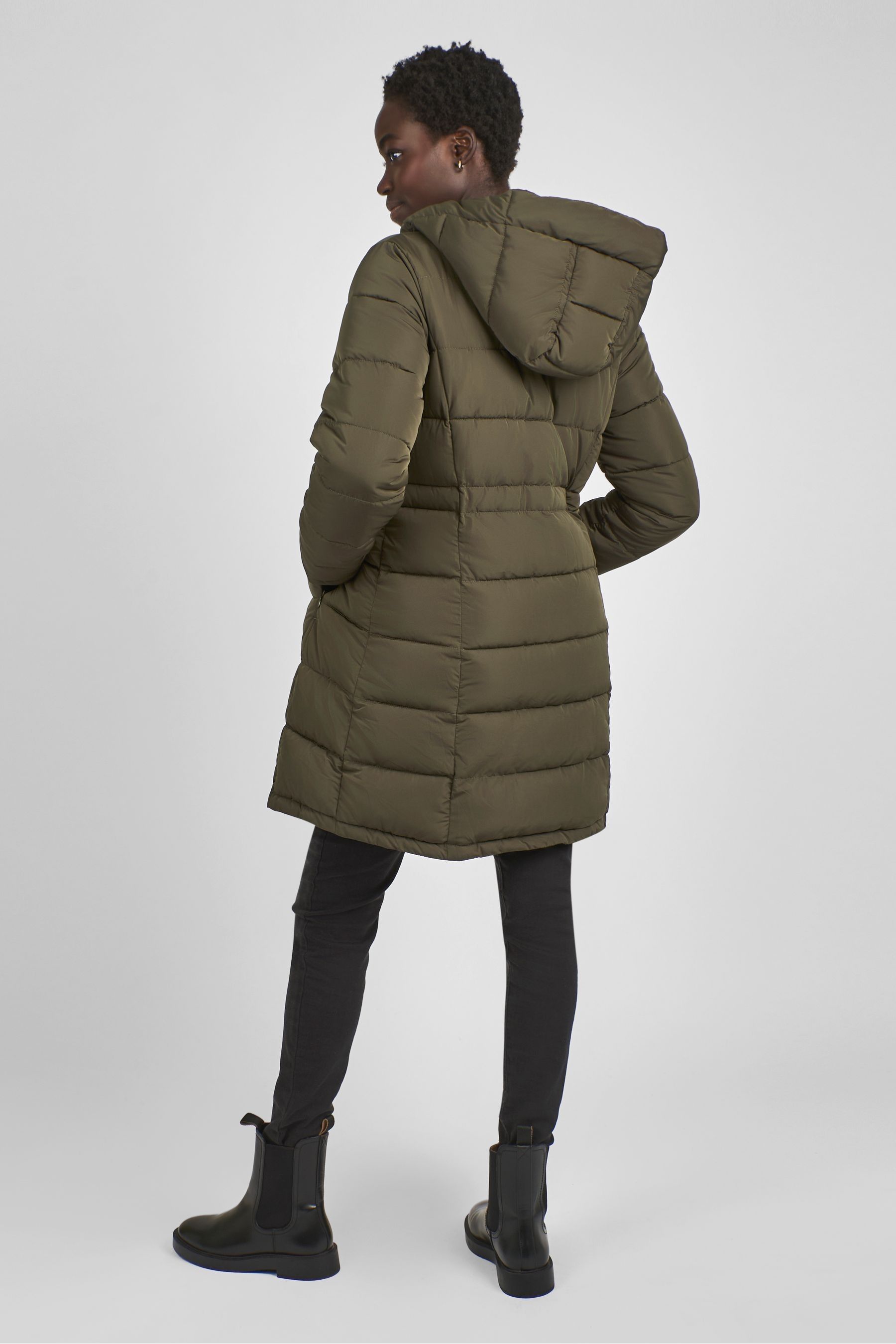 Buy JoJo Maman Bebe Khaki 2 in 1 Maternity Puffer Coat from Next Luxembourg