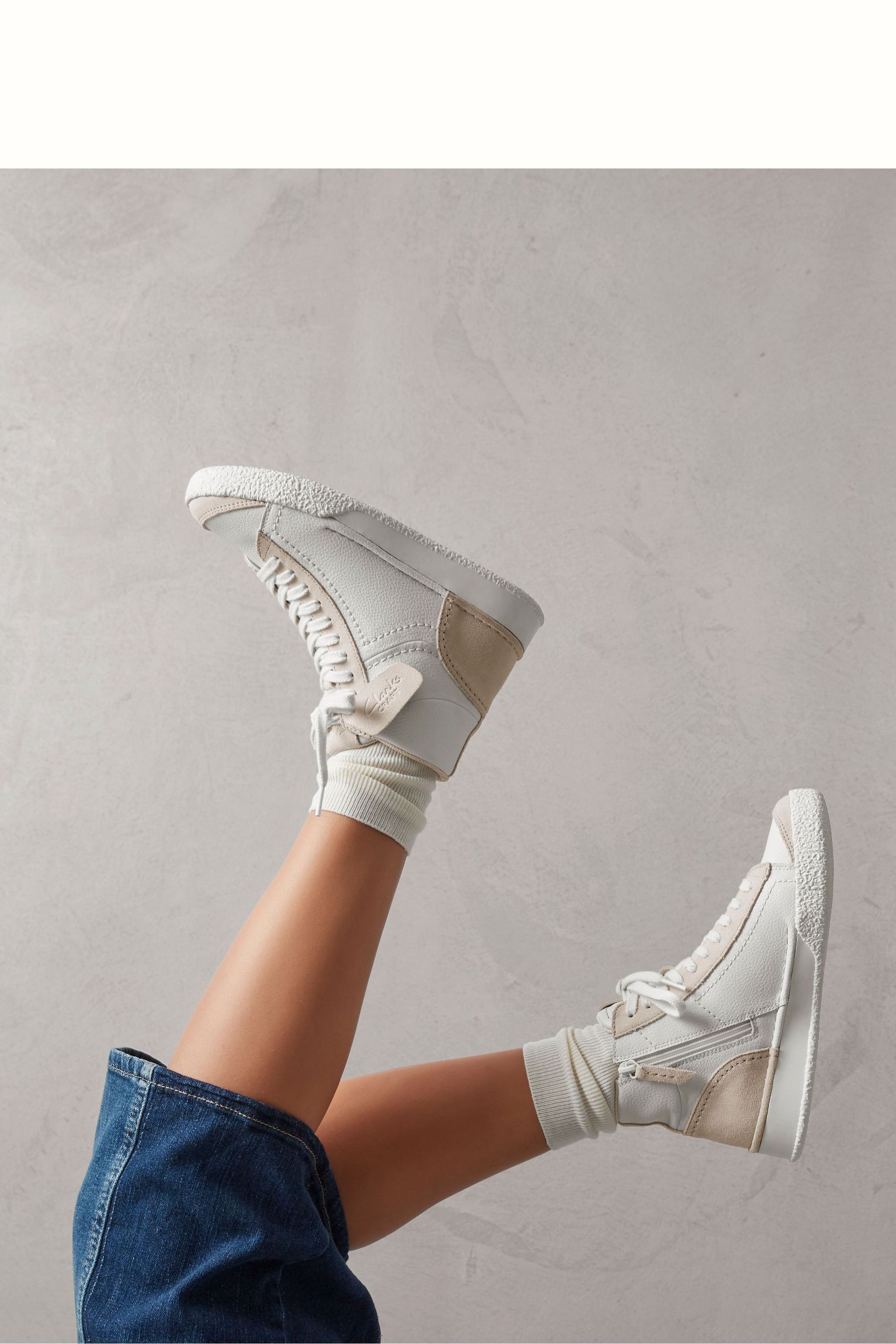 Clarks sock boots top