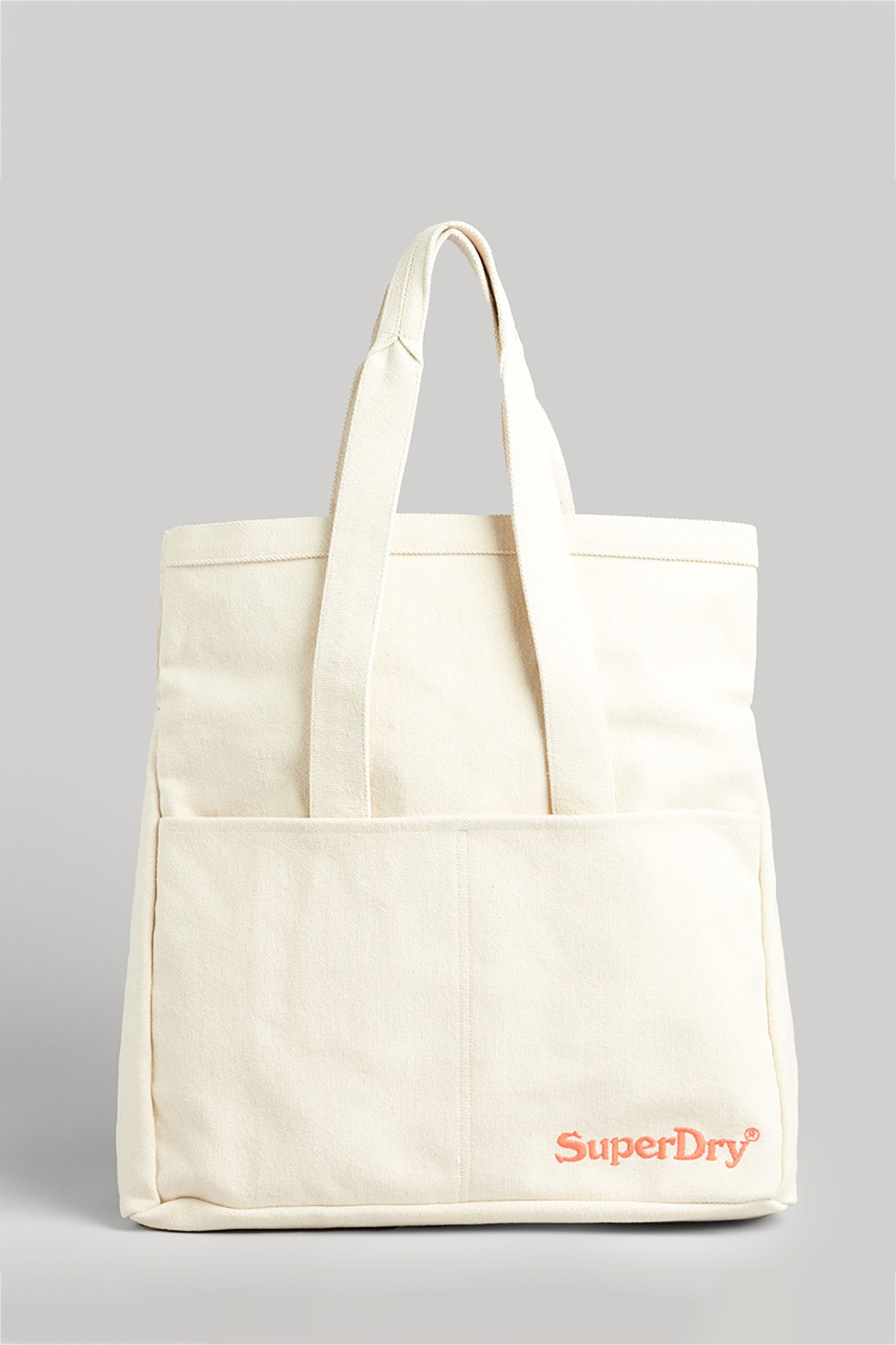 Buy Superdry Cream Outdoor Tote Bag from Next Luxembourg