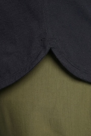 Black 3/4 Length Sleeve T-Shirt - Image 5 of 6