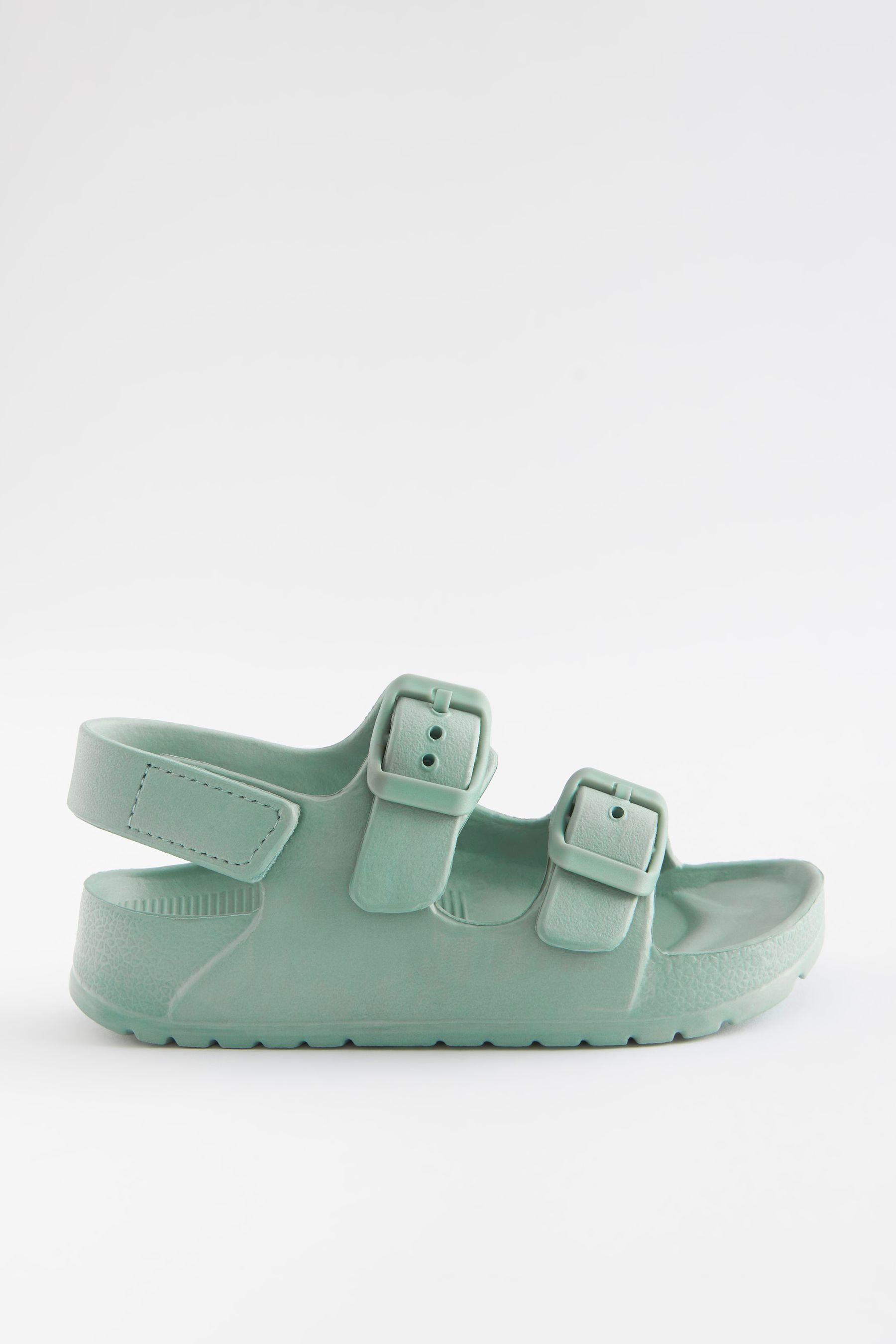 Buy Mint Green Double Buckle Ankle Strap EVA Sandals from Next Luxembourg