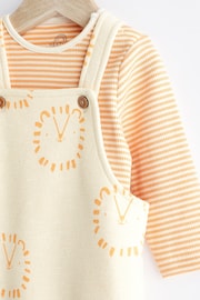 Neutral Lion Baby Jersey Dungarees And Bodysuit Set (0mths-2yrs) - Image 4 of 4