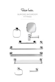 Robert Welch Silver Burford Toilet Roll Holder Swing - Image 4 of 4