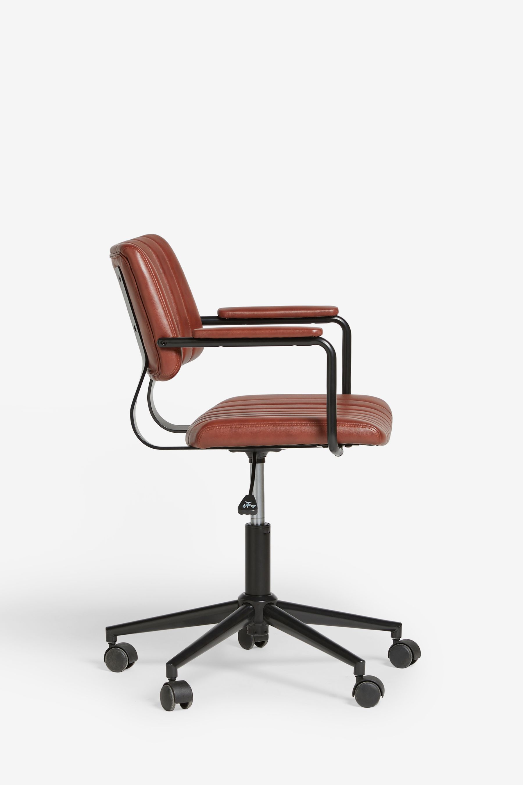 Buy Faux Leather Tan Brown Aiden Office Chair from the Next UK online shop