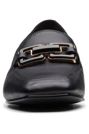 Clarks Black Leather Seren30 Easy Shoes - Image 5 of 7