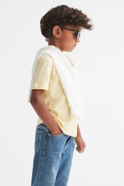 Reiss Lemon Bless Junior Crew Neck T-Shirt - Image 7 of 8