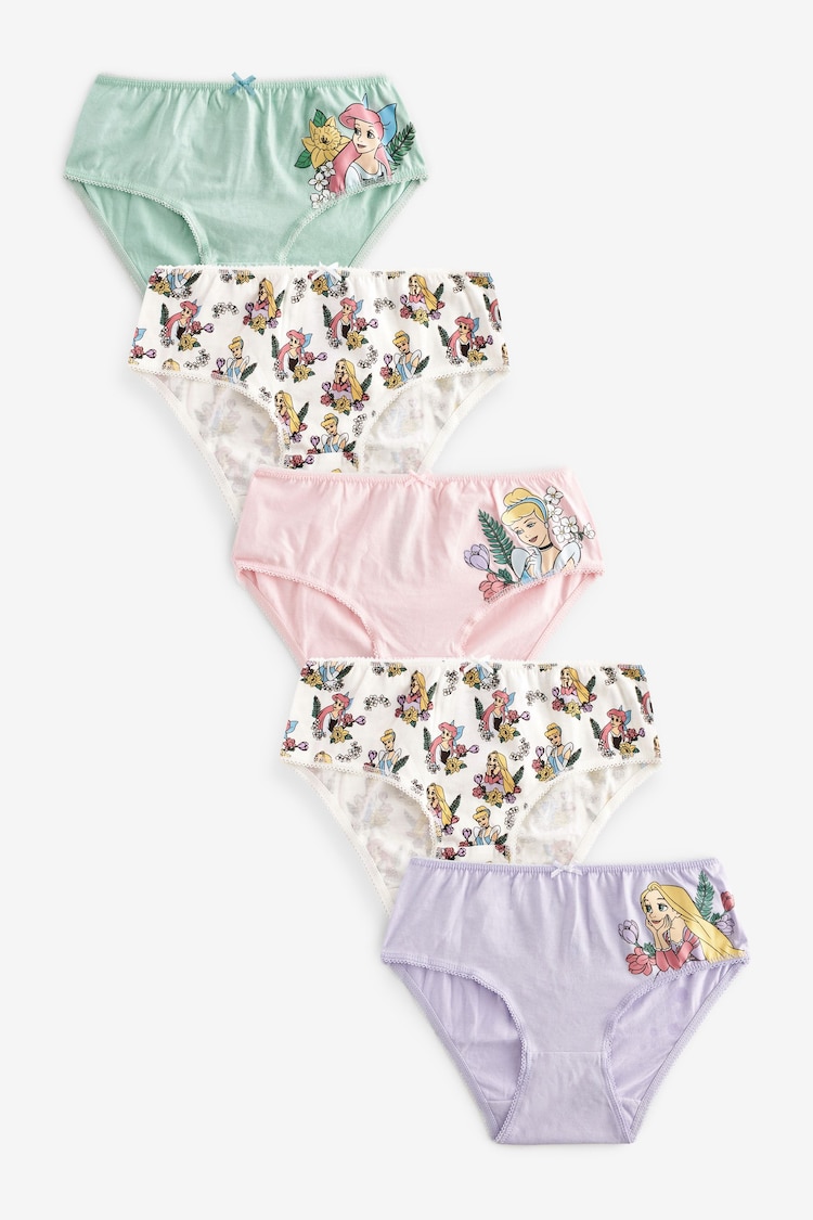 Multi Disney Frozen 100% Cotton Briefs 5 Pack (1.5-10yrs) - Image 1 of 7